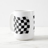 Mug Drapeau à Damier (Devant gauche)