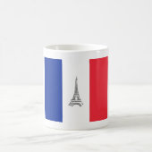 Mug Drapeau à thème Tour Eiffel (Centre)