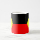Mug Drapeau aborigène australien (Centre)