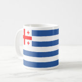 Mug Drapeau Adjara Patriotique (Devant gauche)