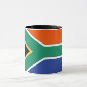 Mug Drapeau Afrique du Sud (Centre)