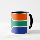 Mug Drapeau Afrique du Sud (Devant droit)