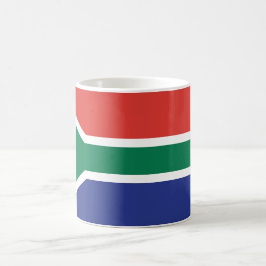 Mug Drapeau Afrique du Sud (Centre)