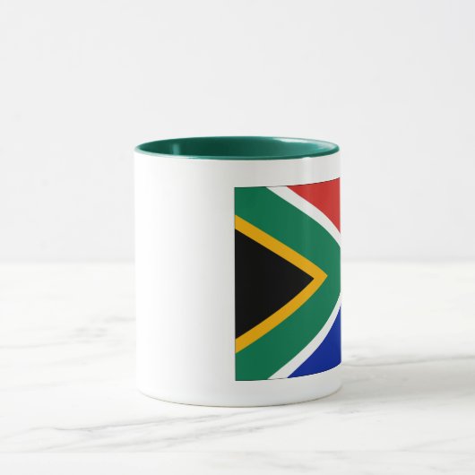 Mug Drapeau Afrique du Sud (Centre)