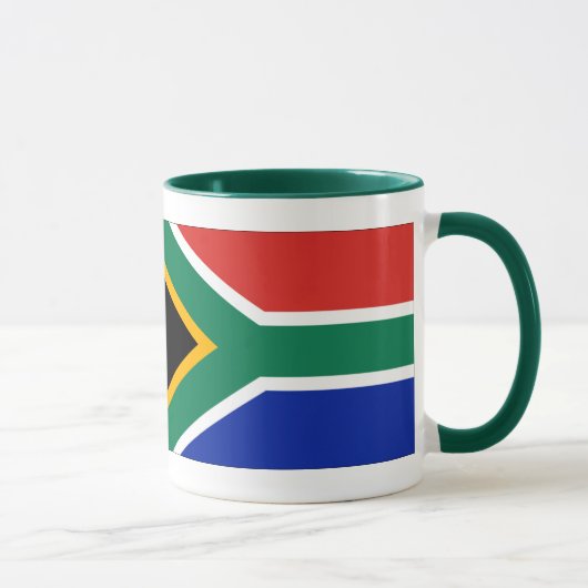 Mug Drapeau Afrique du Sud (Droite)