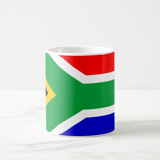 Mug Drapeau Afrique du Sud (Centre)