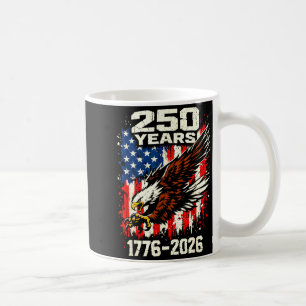 Mug Drapeau aigle patriotique 250e anniversaire Etats-