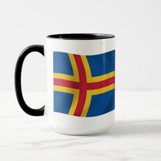 Mug Drapeau Åland (Gauche)