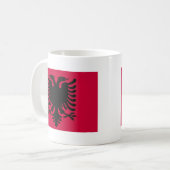 Mug Drapeau albanais (Devant gauche)