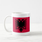 Mug Drapeau albanais (Gauche)