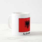 Mug Drapeau albanais (Devant gauche)