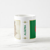 Mug Drapeau Algérie + Musique de la carte (Centre)