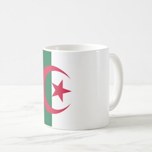 Mug Drapeau algérien (Devant droit)