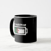 Mug Drapeau algérien à 100 % (Devant gauche)
