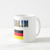 Mug Drapeau allemand de Berlin (Devant droit)