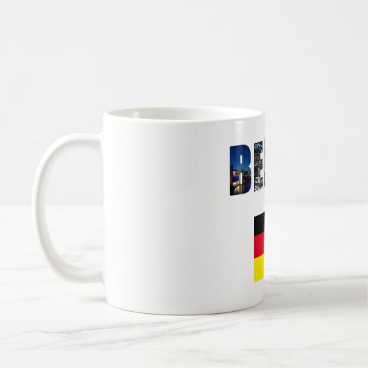 Mug Drapeau allemand de Berlin (Gauche)