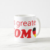 MUG DRAPEAU ALLEMAND DE COEUR DE LA PLUS GRANDE MAMAN (Devant droit)