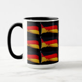 Mug Drapeau allemand de la République démocratique d'A (Gauche)
