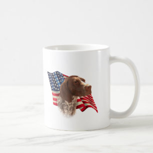 Mug Drapeau allemand d'indicateur aux cheveux courts