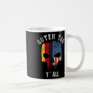 Mug Drapeau Allemand Et Américain _ _ Guten Tag Yall