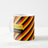Mug Drapeau allemand personnalisé (Devant gauche)