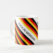 Mug Drapeau allemand personnalisé (Devant gauche)