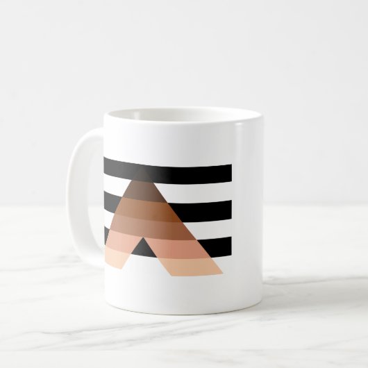 Mug Drapeau ally BIPOC (Devant gauche)