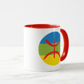 Mug drapeau Amazigh (Devant droit)