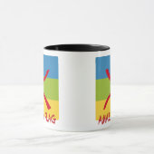 Mug Drapeau Amazigh - Drapeau Amazigh Drapeau (Centre)