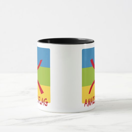 Mug Drapeau Amazigh - Drapeau Amazigh Drapeau (Centre)