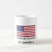 Mug Drapeau américain (Centre)