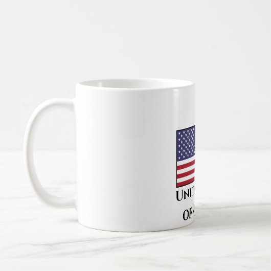 Mug Drapeau américain (Gauche)