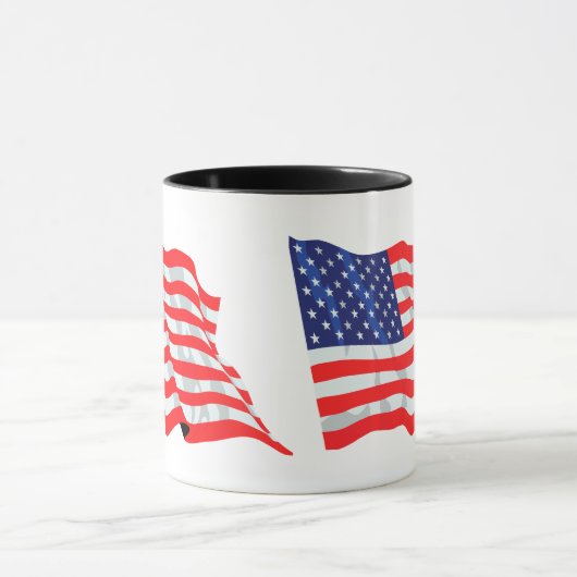 Mug Drapeau américain (Centre)