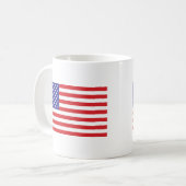 Mug Drapeau américain (Devant gauche)
