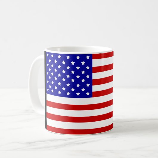 Mug Drapeau Américain (Devant gauche)