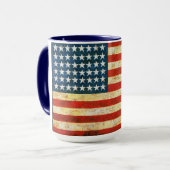Mug Drapeau Américain (Devant gauche)
