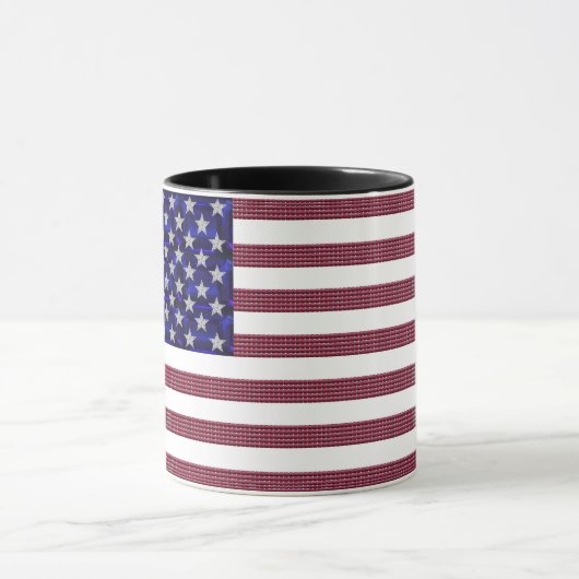 Mug Drapeau américain (Centre)