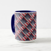 Mug Drapeau américain (Devant gauche)
