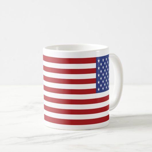 Mug Drapeau américain (Devant droit)