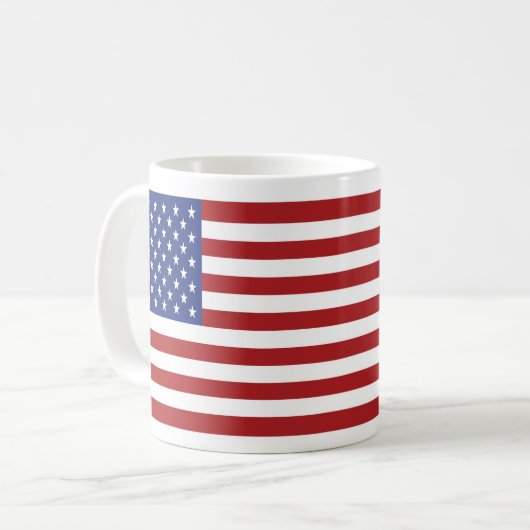 Mug Drapeau américain (Devant gauche)