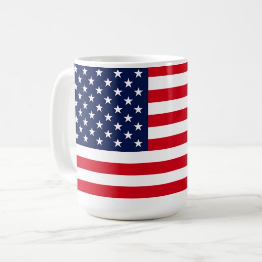 Mug Drapeau américain (Devant gauche)