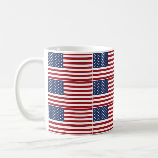 Mug Drapeau américain (Gauche)