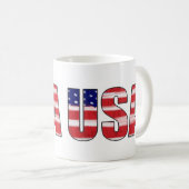 Mug Drapeau américain (Devant droit)