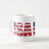 Mug Drapeau américain (Devant gauche)
