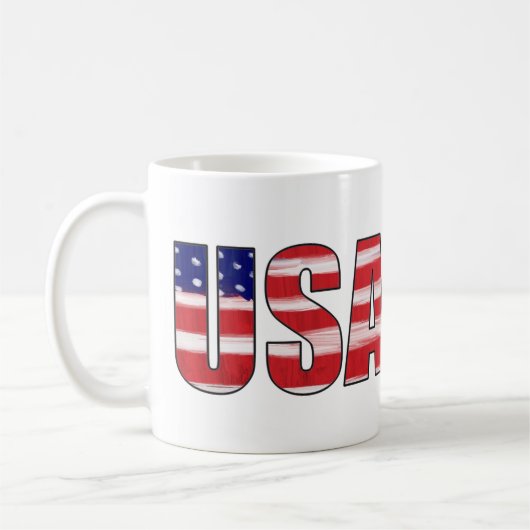 Mug Drapeau américain (Gauche)