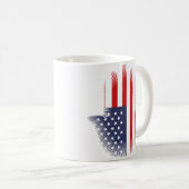 Mug Drapeau américain (Devant droit)