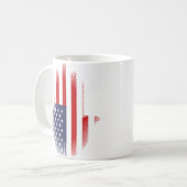 Mug Drapeau américain (Devant gauche)