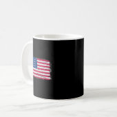 Mug Drapeau américain (Devant gauche)
