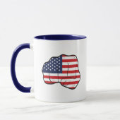 Mug Drapeau américain (Gauche)
