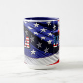 Mug Drapeau américain (Centre)